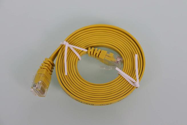 Cable de red Ethernet Cat5e plano del router Movistar Router Smart WiFi 6