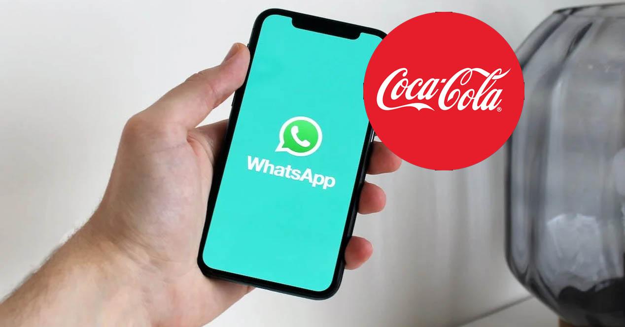 Mensaje falso de Coca-Cola por WhatsApp