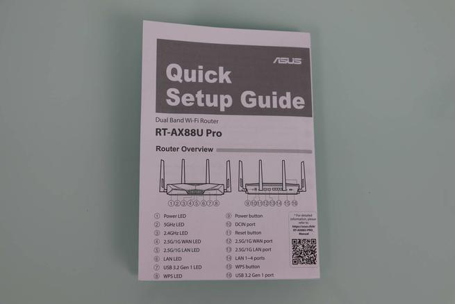 Guía de instalación rápida del router ASUS RT-AX88U Pro en detalle