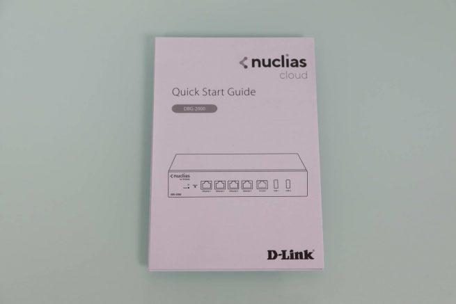 Guía de instalación rápida del D-Link DBG-2000 con Nuclias CLoud