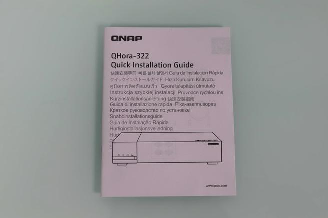Guía de instalación rápida del router profesional QNAP QHora-322