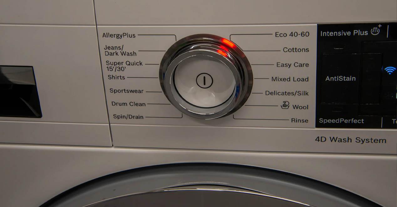 Ahorrar luz al usar la lavadora