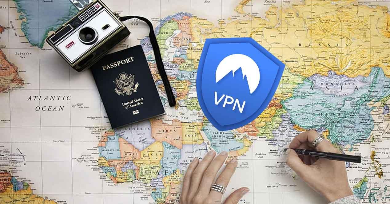 Error al usar una VPN para viajar