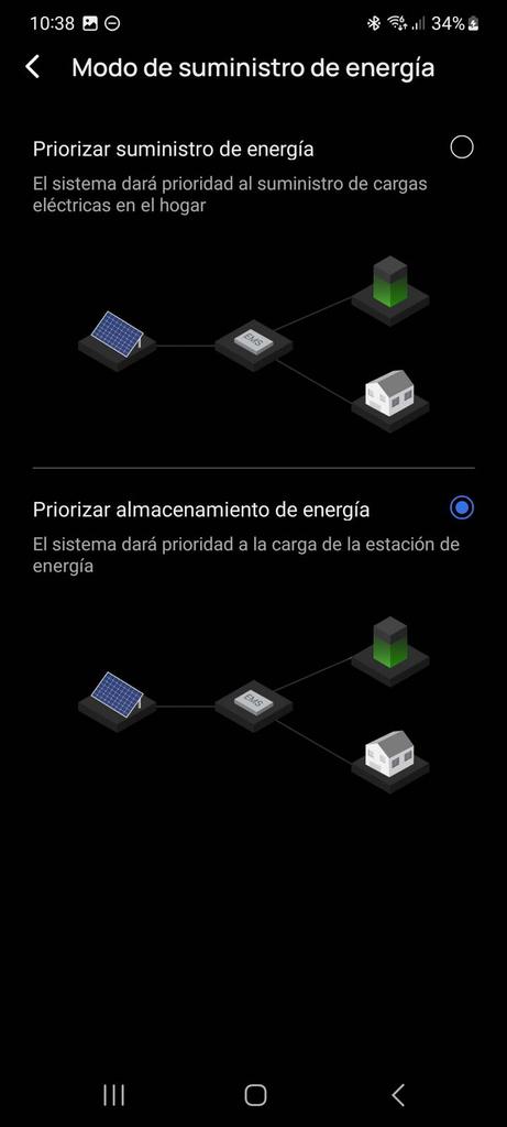 Política de suministro de energía, priorizar suministro o almacenamiento con el inversor EcoFlow PowerStream