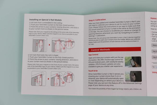 Guía de instalación y configuración del SwitchBot Curtain 3