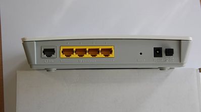 Señal de que el router va mal