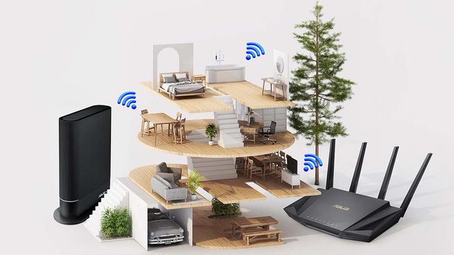 Compra router extensible Wi-Fi ASUS