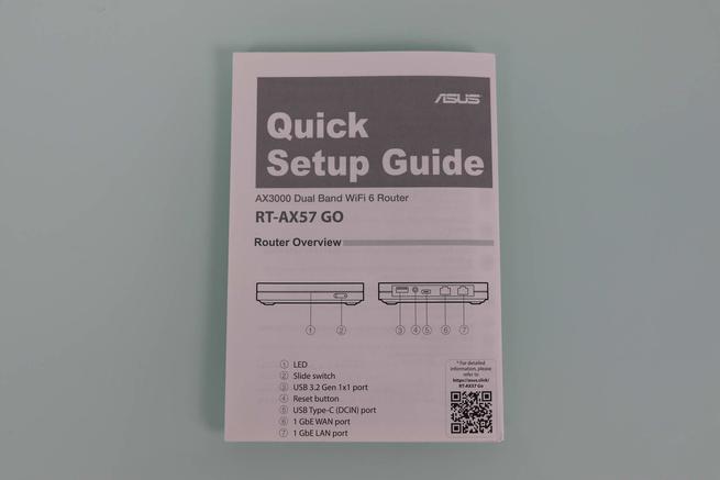 Guía de instalación rápida del ASUS RT-AX57 Go