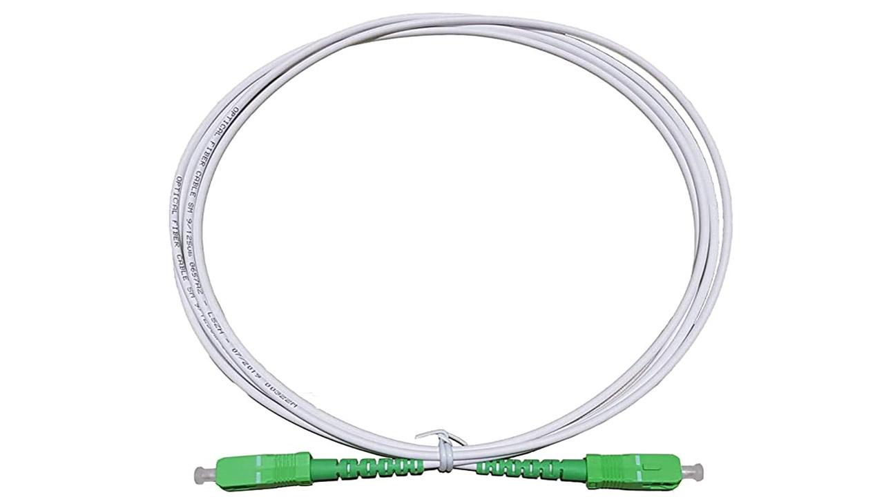 Cuidar el cable latiguillo de fibra óptica