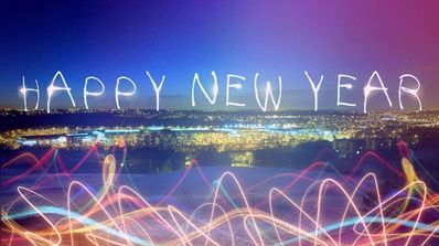 Felicitaciones de año nuevo falsas