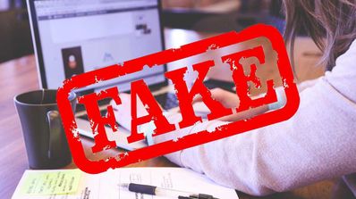 Páginas webs falsas que son una estafa