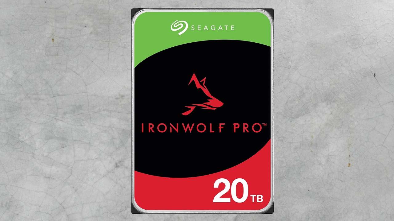 Disco Seagate IronWolf Pro de 20 TB