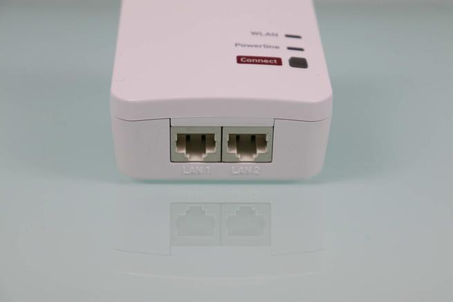 Puertos Gigabit Ethernet del PLC WiFi FRITZ!Powerline 1240 AX