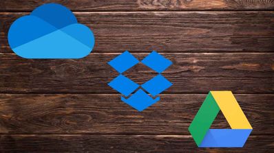 Velocidad al usar Dropbox, Google Drive y OneDrive