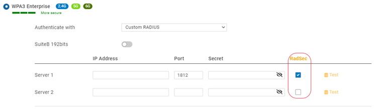 Función RadSec en EnGenius Cloud para mejorar la seguridad