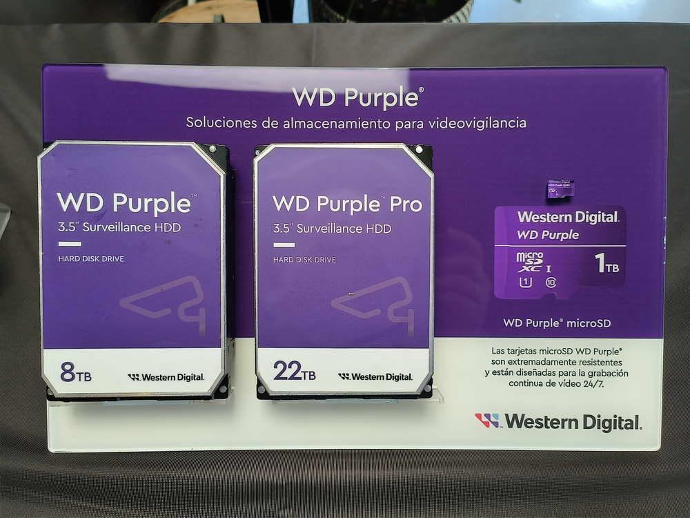 WD Purple para la videovigilancia en empresas