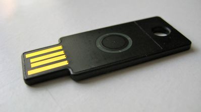 Problema con la llave de seguridad YubiKey