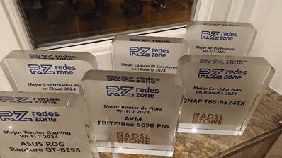 Foto de los premios de redes zone