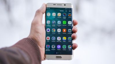 Smartphone Samsung vertical