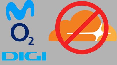 Cloudflare es bloqueado por los operadores