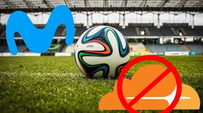 Movistar bloquea Cloudflare por el fútbol