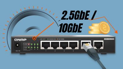 Switches QSW-2104-2T-R2 con puertos 2.5G y 10G