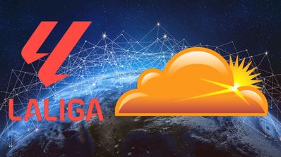 Bloqueo de Cloudflare por parte de LaLiga