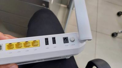 Comprueba si el router soporta 1 Gbps