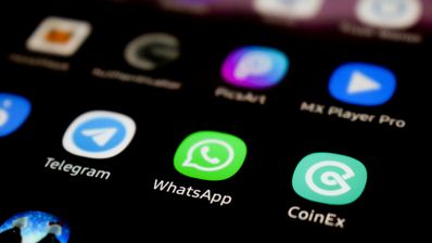 Guia círculo azul x WhatsApp