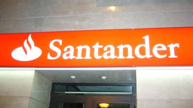 Correo falso del banco Santander