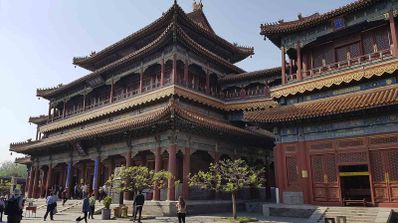 Templo en Pekín, China