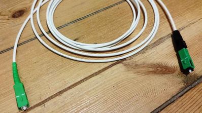 Qué hacer con un cable de fibra mordido