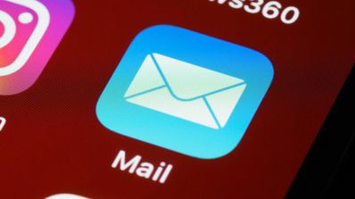 Icono del e-mail en el móvil