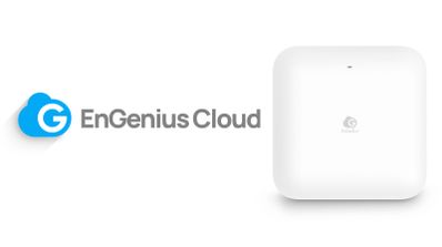 Punto de acceso inalámbrico profesional EnGenius ECW520 con tecnología Wi-Fi 7 tribanda, diseñado para montaje en techo
