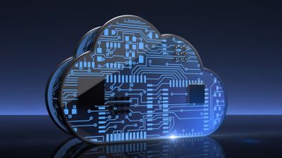 Una imagen que representa la nube en Internet