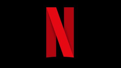 Logo de Netflix sobre un fondo negro