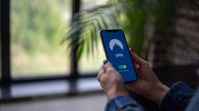 NordVPN en un teléfono móvil
