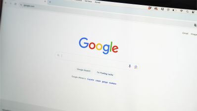 Imagen en la que aparece el buscador de Google