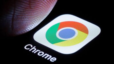 Imagen del icono de Chrome, representando el uso de la IA en el navegador