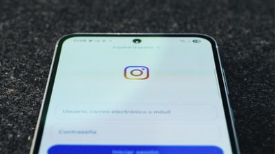 Imagen de Instagram abierto en un móvil