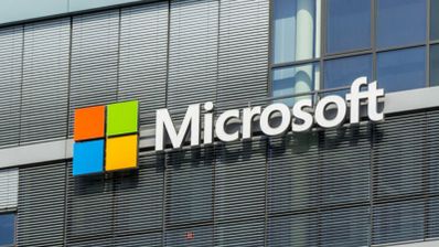 Imagen en la que aparece el logo de Microsoft en una ventana