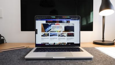 Imagen de una página web abierta en la pantalla de un ordenador portátil