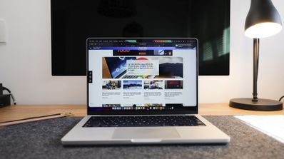 Imagen de una página web abierta en la pantalla de un ordenador portátil