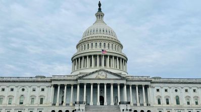 Imagen en la que aparece el Capitolio de EEUU