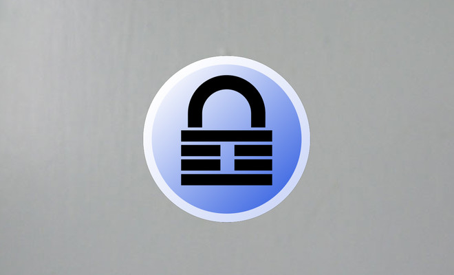 Imagen en la que aparece el logo del gestor de contraseñas KeePass