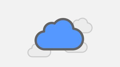 Imagen de la nube en Internet