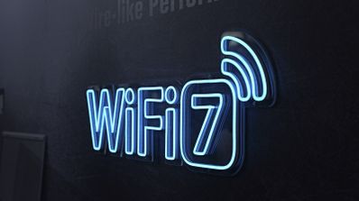 Imagen en la que aparece el logo del Wi-Fi 7