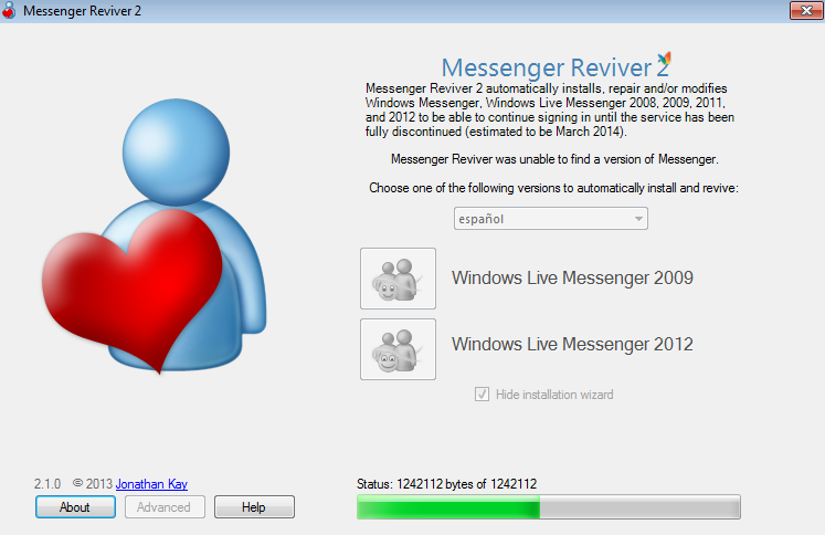 Sigue utilizando MSN Messenger con Messenger Reviver