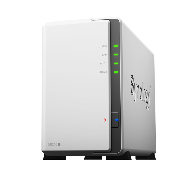 synology ds215j frontal