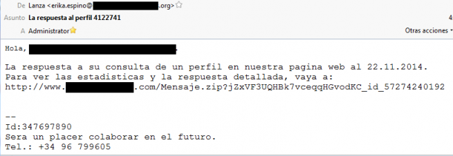 TorrentLocker_ransomware_correo_español
